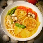 Saigon vegan pineapple soup